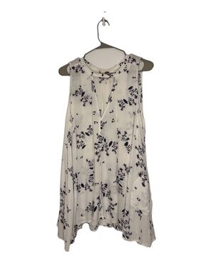 Free People Tree Swing Dress Women’s Size Medium Floral Boho Flowy Oversized